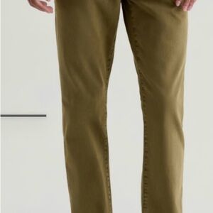 AG Adriano Goldschmied Khaki Trousers